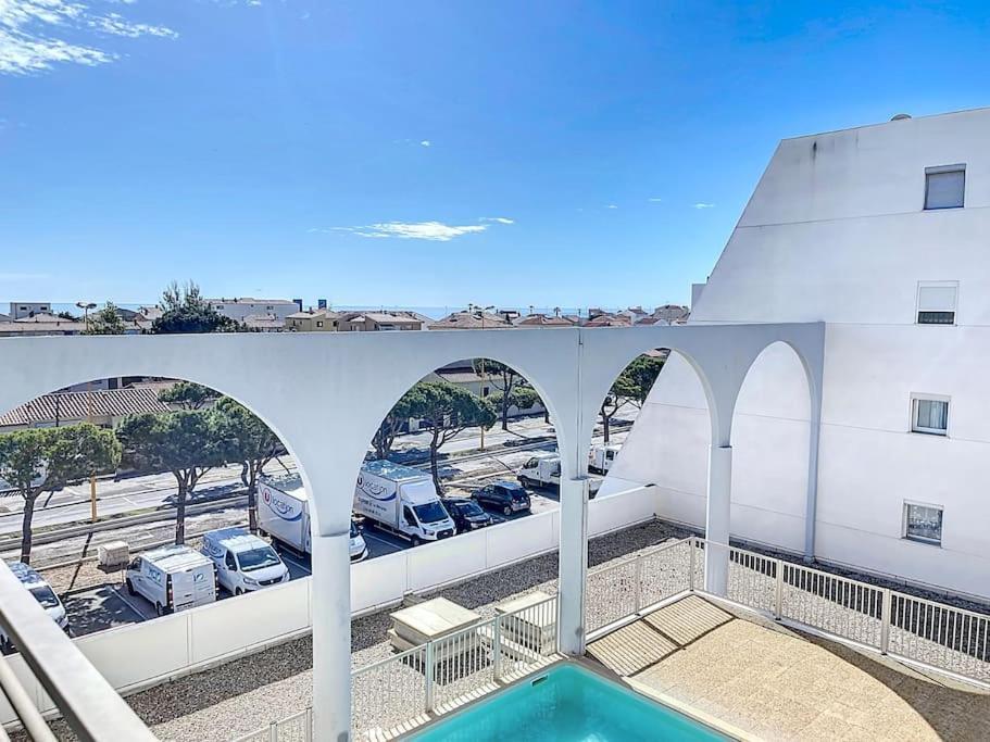 3319-Appartement A 200M De La Plage Ле Баркарес Экстерьер фото